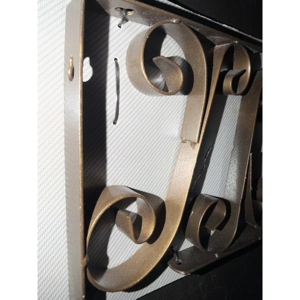 Threshold Mix+Match Shelving Bracket‎ Set Bronze Finish Scroll Metal Target New